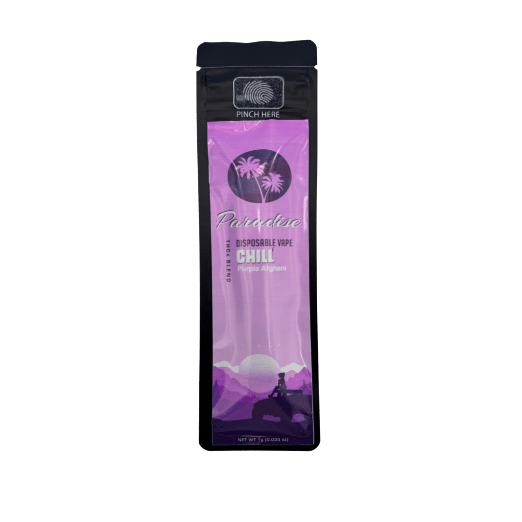 THCa Purple Afghani Live Resin Disposable Vape product image