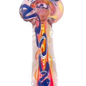 "The Tropical" Glass Flower / Hash Pipe